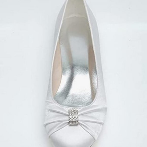 Champagne Wedding flats - Picture 3 of 4